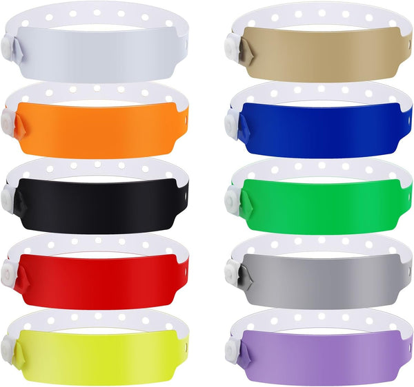 Twist4 Tyvek wristbands - silver - VIP 